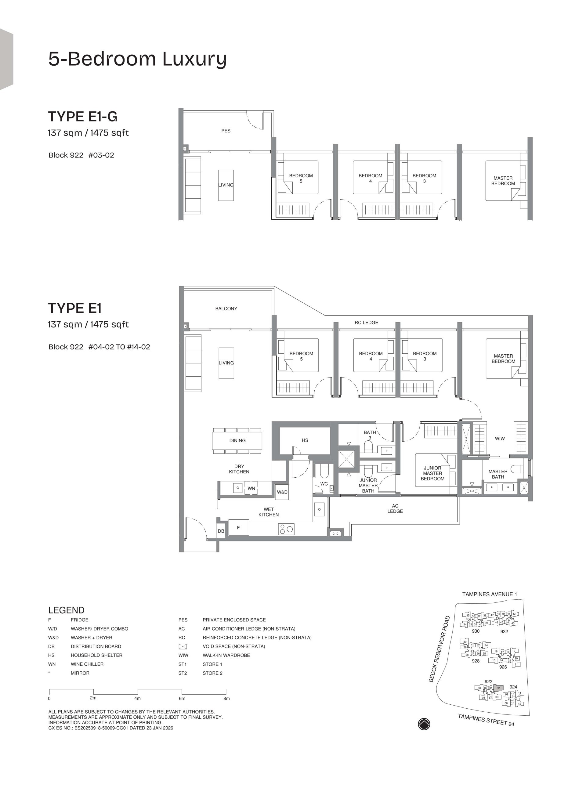 Pinery Residences floorplan